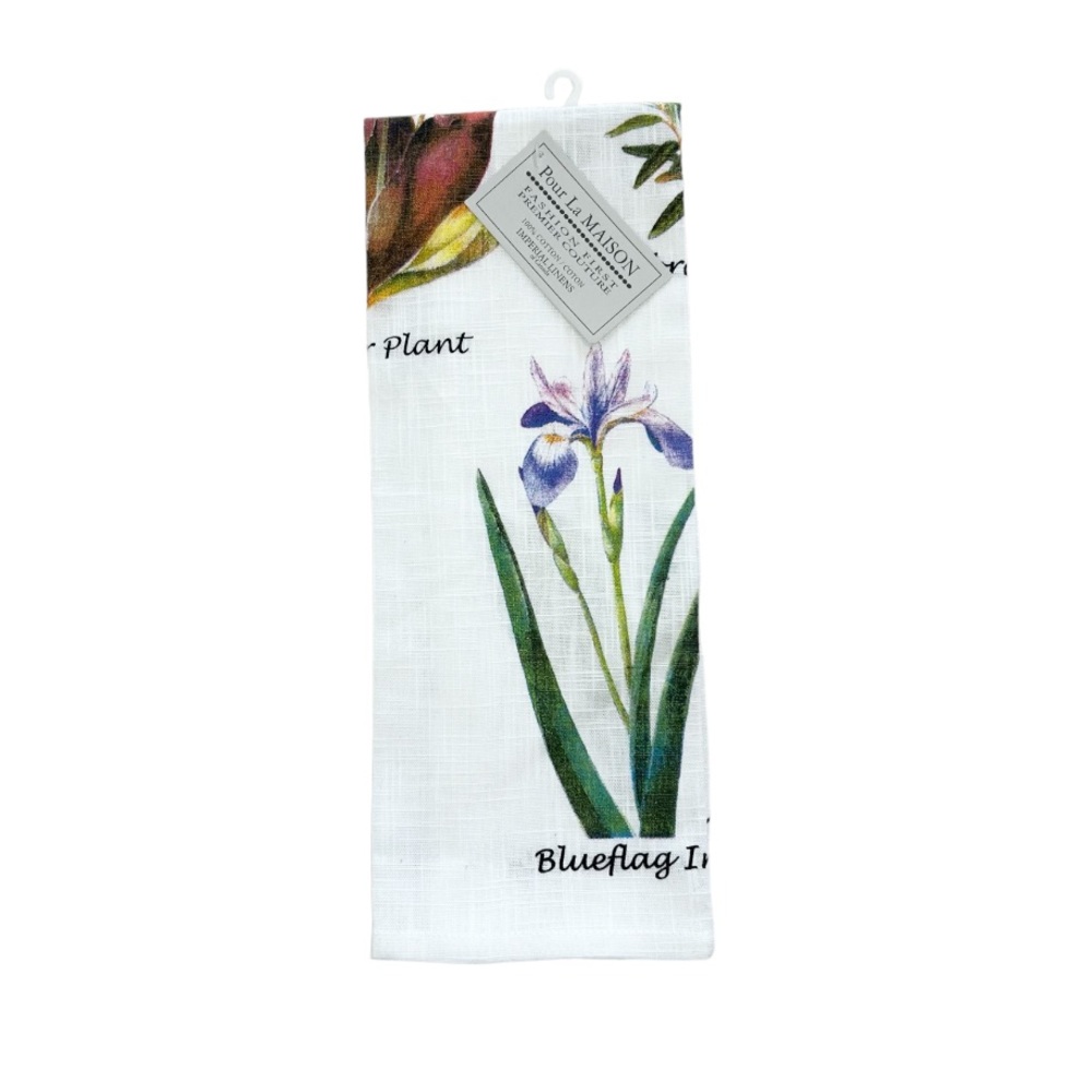 NWT Floral Tea Towel by Pour La MAISON